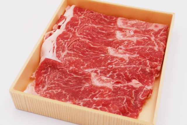 お歳暮の代表的な品の高級なお肉